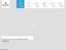Tablet Screenshot of oandgskills.com